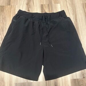Athletic Black Men's Shorts